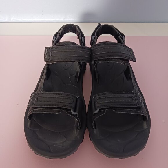 Men's Merrell Huntington Sport Convert Sandal Black Size 9 New with box - Picture 9 of 11